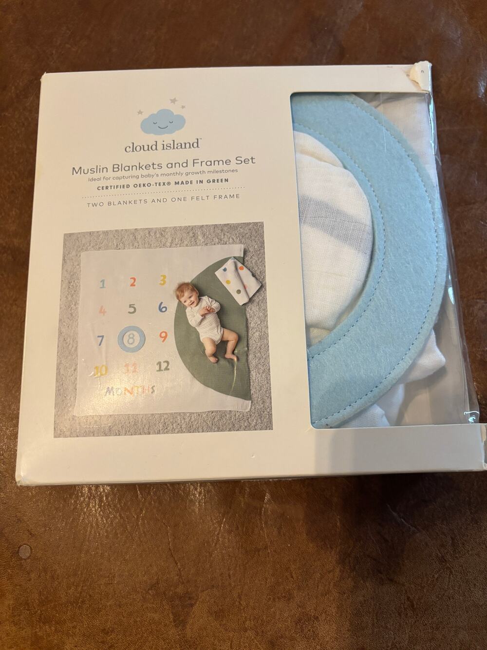 Charming Baby Memory Photo Calendar & Blanket Gift Set